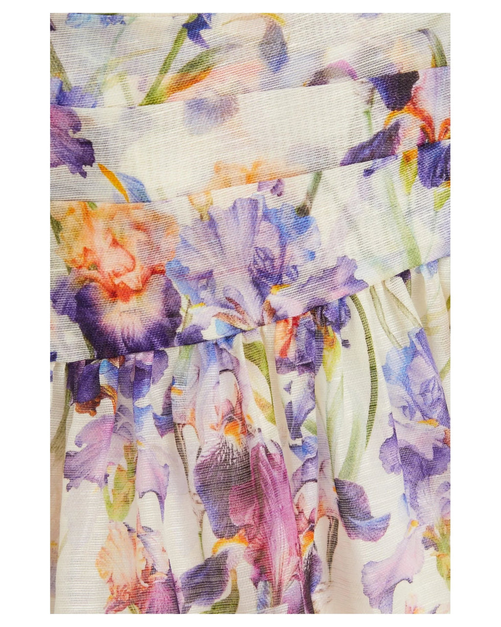 Adalyn, cream mini dress, fourth view.
