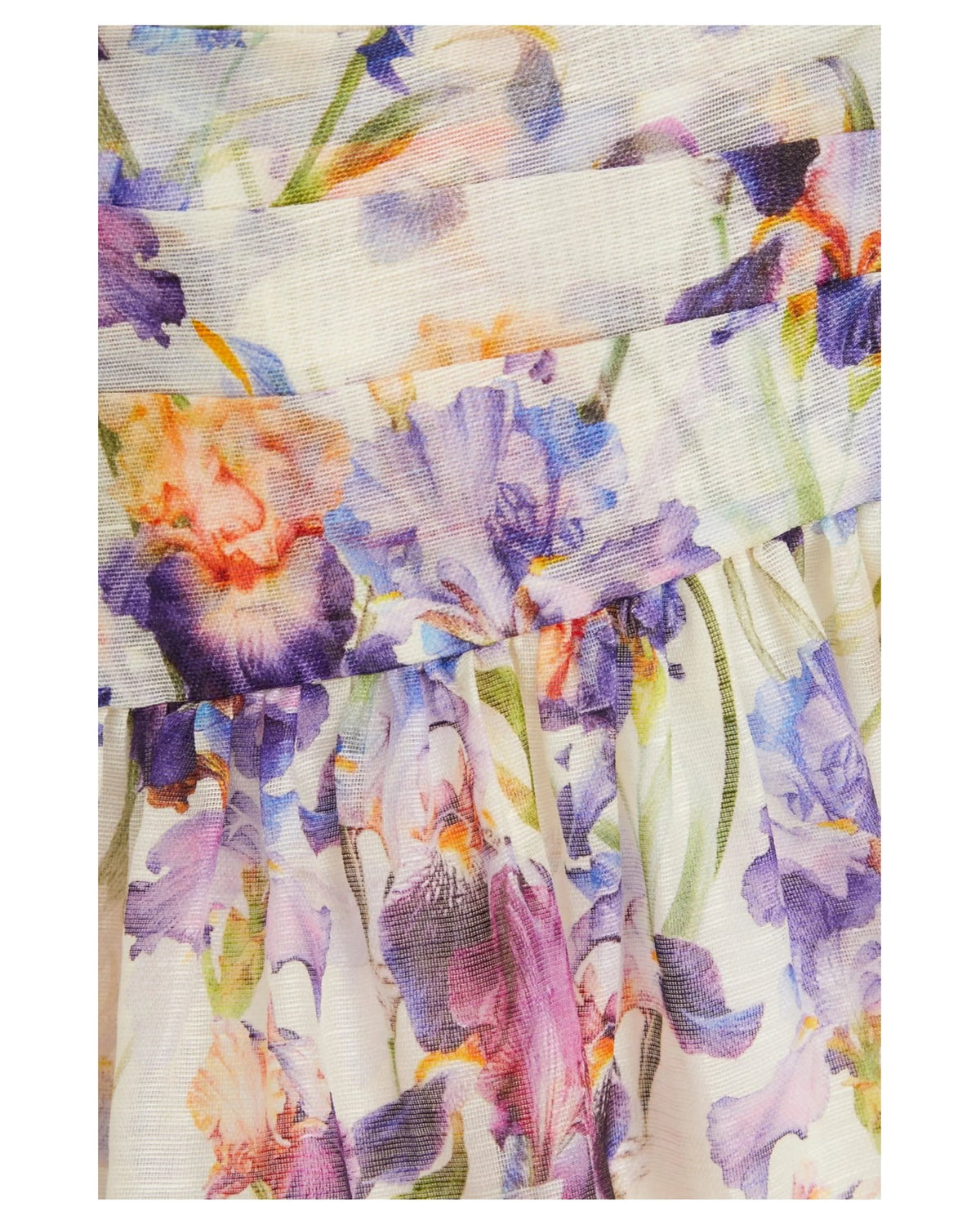 Adalyn, cream mini dress, fourth view.